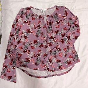 Cloud Chaser Floral Long Sleeve Top